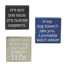 Load image into Gallery viewer, Front view of all of our 3x3 Pet Blocks