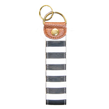 Load image into Gallery viewer, Stripe Snap Key Fob