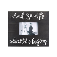 Load image into Gallery viewer, &quot;And So The Adventure Begins&quot; Bridal Box Frame
