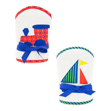 Load image into Gallery viewer, Front view of our Boy Hooded Towels