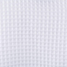 Load image into Gallery viewer, Fabric closeup of the bridal waffle weave robe