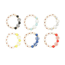 Load image into Gallery viewer, Front view of our Ceramic Bead Bracelets