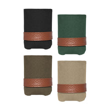 Load image into Gallery viewer, Front view of our Canvas Flat Koozies