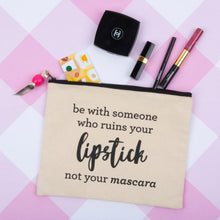 Load image into Gallery viewer, Lifestyle view of our Cosmetic Pouch