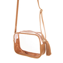 Load image into Gallery viewer, CLEAR RECTANGLE CROSSBODY PPK 12PC