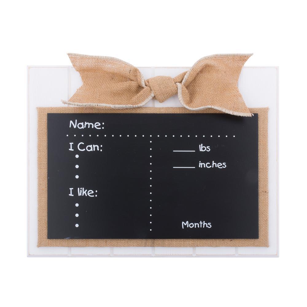 All About Baby Chalkboard