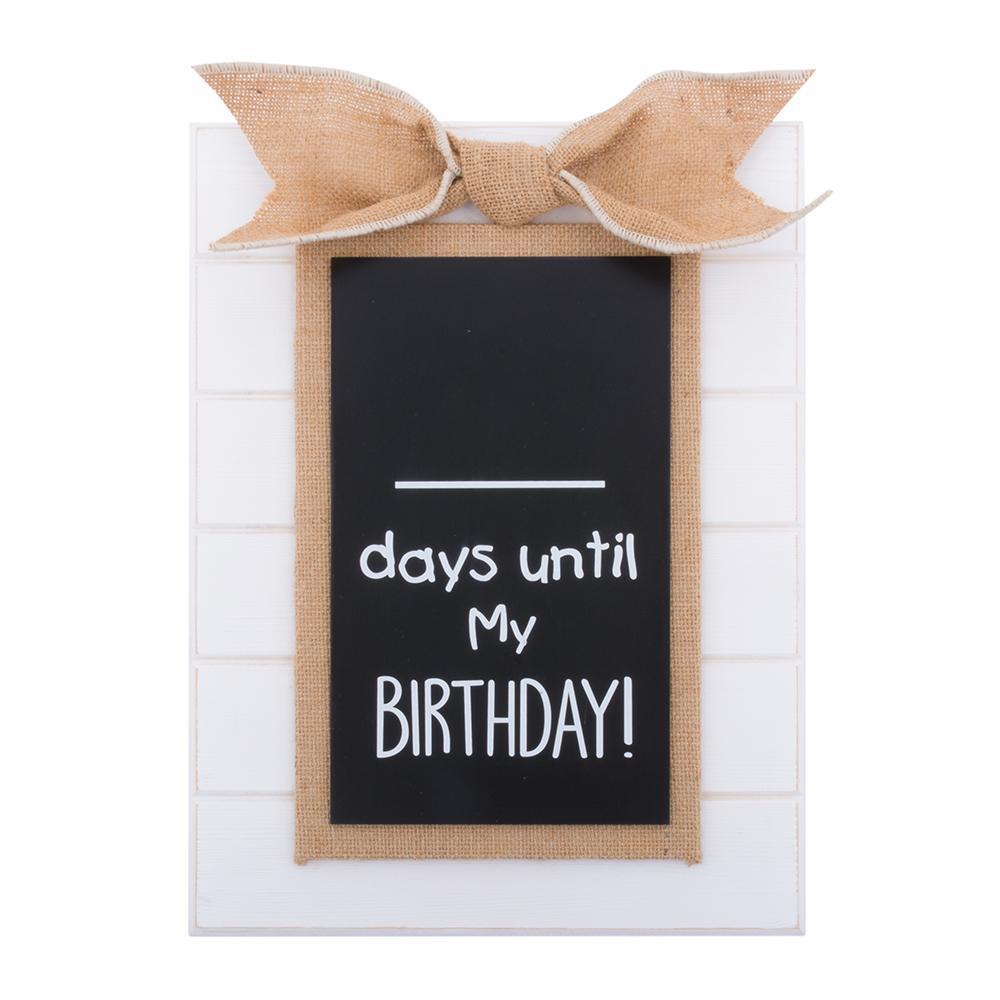 Birthday Countdown Baby Chalkboard