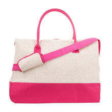 Load image into Gallery viewer, Linen Duffle Bag