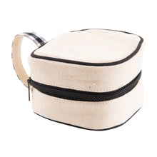 Load image into Gallery viewer, View of our Black Gingham Jewelry Cube