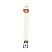 Load image into Gallery viewer, Open view of our Blue Gingham Key Fob