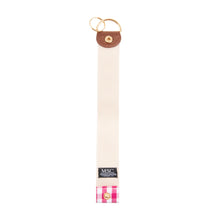 Load image into Gallery viewer, Open view of our Pink Gingham Key Fob
