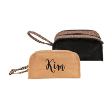 Load image into Gallery viewer, Monogrammed view of our Leopardista Kentucky Cosmetics