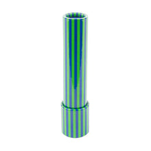 Load image into Gallery viewer, Front view of our Navy Stripe Kaleidoscope