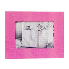 Load image into Gallery viewer, Front view of Pink 5" x 7" Lizard Frame
