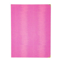 Load image into Gallery viewer, Front view of Pink Lizard Notebook Portfolio