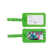 Load image into Gallery viewer, Confetti Luggage Tag