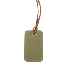 Load image into Gallery viewer, Front view of our Forest Men Luggage Tag
