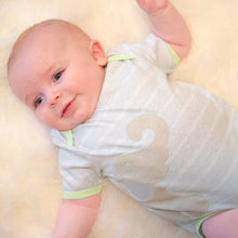 Load image into Gallery viewer, Lamb Pink Dot Onesie 0-6 Months
