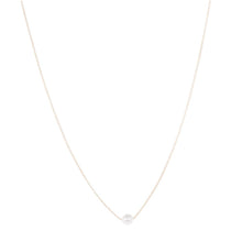 Load image into Gallery viewer, Front view of our Small Classic Pearl Necklace