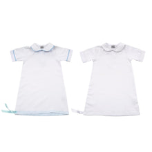 Load image into Gallery viewer, Piping Day Gown 0-6 Months