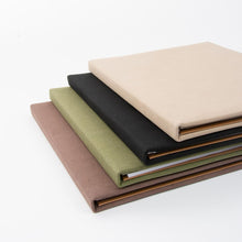 Load image into Gallery viewer, Side view of our Men's Portfolios stacked