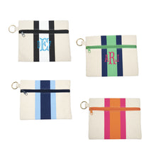 Load image into Gallery viewer, Canvas Kansas Zipper Pouch