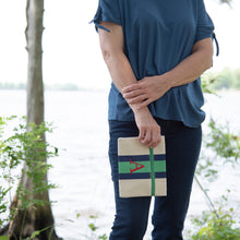 Load image into Gallery viewer, Canvas Kansas Zipper Pouch