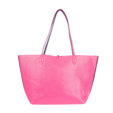 Load image into Gallery viewer, Back view of our Pink Spring Catalina Reversible Handbag
