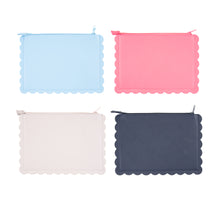 Load image into Gallery viewer, SCALLOP CROSSHATCH POUCH PREPACK