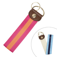 Load image into Gallery viewer, Ribbon Snap Key Fobs