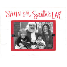 Load image into Gallery viewer, Sittin on Santa's Lap Frame