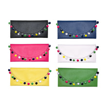 Load image into Gallery viewer, SPRING POMPOM CLUTCH PREPACK 12PC
