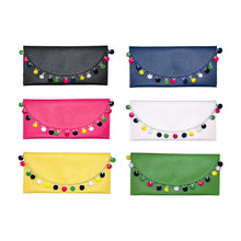 Load image into Gallery viewer, SPRING POMPOM CLUTCH PREPACK 12PC