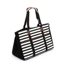 Load image into Gallery viewer, Stripe Towel Tote