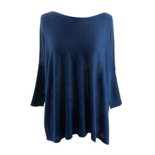 Load image into Gallery viewer, Front view of our Navy Lightweight Spring Sweater