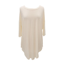 Load image into Gallery viewer, Front view of our Cream Slouch Tunic