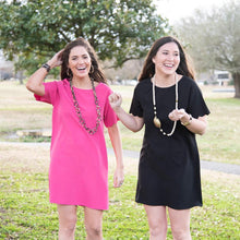 Load image into Gallery viewer, Lifestyle view of our Scallop Dresses