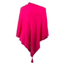 Load image into Gallery viewer, Pink Spring Tassel Poncho
