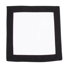 Load image into Gallery viewer, Flat view of our Black Throw Pillow Cover