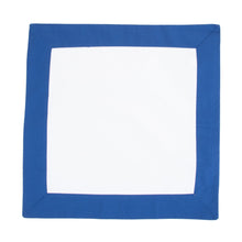 Load image into Gallery viewer, Flat view of our Cobalt Throw Pillow Cover