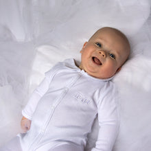Load image into Gallery viewer, Homecoming Ruffle Onesie 0-6 Months