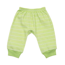 Load image into Gallery viewer, Elephant Lime Stripe Pants 0-6 Months