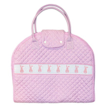 Load image into Gallery viewer, Pink Bunny Smocked Garment Bag