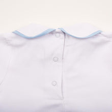 Load image into Gallery viewer, Piping Day Gown 0-6 Months