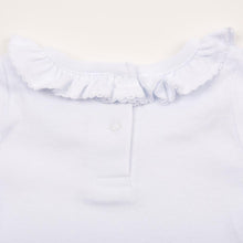 Load image into Gallery viewer, White Ruffle Day Gown 0-6 Months

