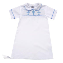 Load image into Gallery viewer, Christening Boy Day Gown 0-6 Months