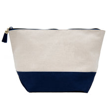 Load image into Gallery viewer, Canvas Cosmetic Pouch