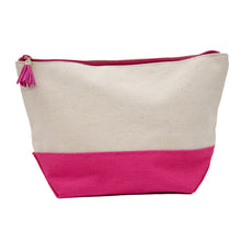 Load image into Gallery viewer, Canvas Cosmetic Pouch