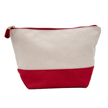 Load image into Gallery viewer, Canvas Cosmetic Pouch