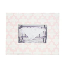 Load image into Gallery viewer, Front view of our Light Pink and White Clover Picture Frame
